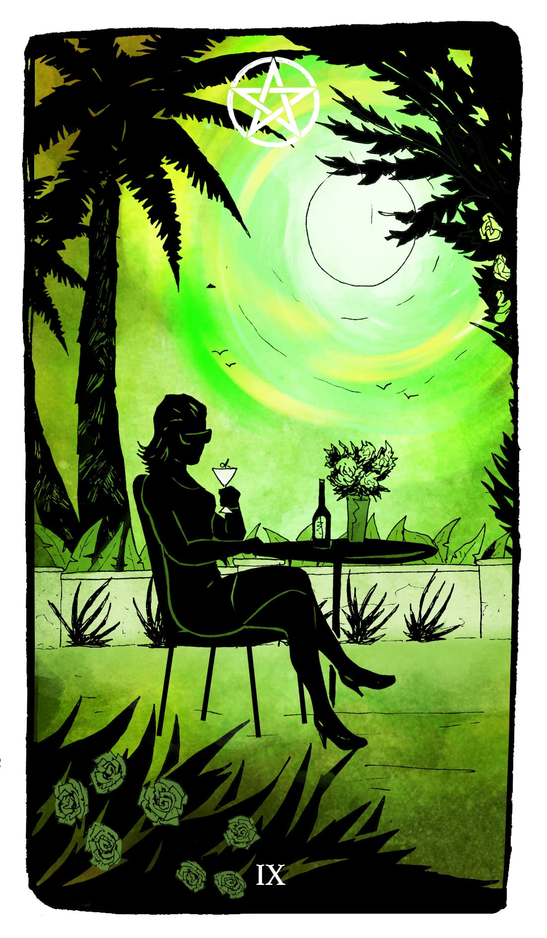 The Nine of Pentacles 1 Nine of Pentacles LIFE CODE DECK